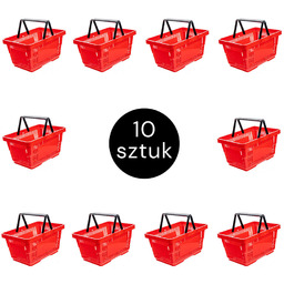 Koszyk sklepowy H-22 cm L-30 cm G-43 cm