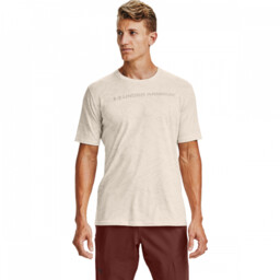 Under Armour Koszulka All Over Wordmark Brown S