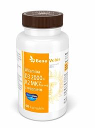 Bene Vobis - Witamina D3 2000IU + K2