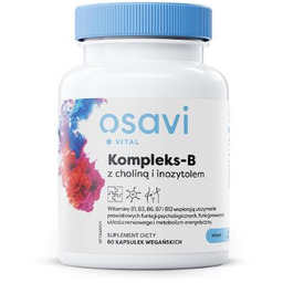 OSAVI Vital Kompleks-B z choliną i inozytolem, 60kaps.