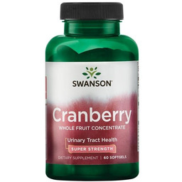 Swanson Żurawina Cranberry ekstrak 420mg 60 kaps