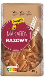 Novelle Makaron semolinowy razowy penne 400 g