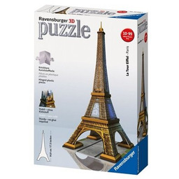 RAVENSBURGER Puzzle 3D Wieża Eiffla 12556 (216 elementów)