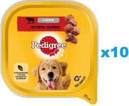 PEDIGREE Adult wołowina wątróbka w pasztecie 10x300g -