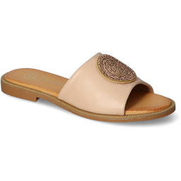 Klapki Filippo DK6217/25BE Beżowe