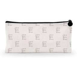 Bonamaison Płócienny piórnik z zamkiem błyskawicznym, piórnik