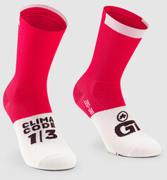 ASSOS Skarpetki rowerowe GT SOCKS lunar red