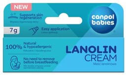 CANPOL BABIES Maść lanolinowa do brodawek sutkowych, 7g