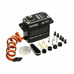 Serwo cyfrowe wodoodporne DS555GS-180 55kg 6v-8,4v Jakar