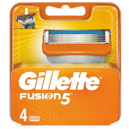 Gillette Fusion5 Wymienne wkłady ostrza do maszynki, 4szt.