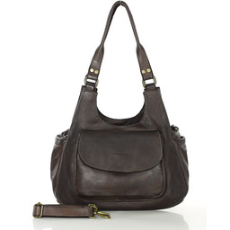 Shopperka skórzana MARCO MAZZINI v154g c. brązowa caffe