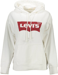 BLUZA LEVIS BEZ ZAMKA DAMSKA BIAŁA