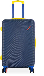 Walizka średnia Semi Line T5937-2 Granatowy