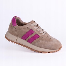 Obuwie damskie sportowe GOODIN GD-LX1080A skóra zamsz lekkie