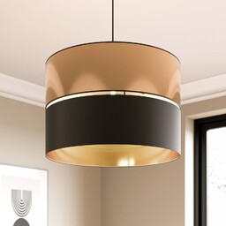 Lampa wisząca Hilton TK Lighting, możliwość ściemniania, czarny,