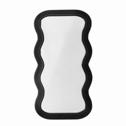 Bloomingville PARKER Lustro Ścienne 100 cm / Czarne