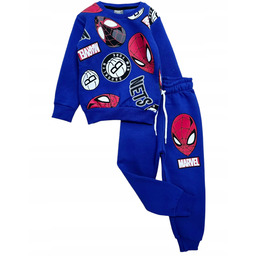 Dres chłopięcy 110 Marvel Spiderman bluza+spodnie komplet dresy