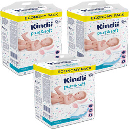 3 x KINDII PURE & SOFT Podkłady