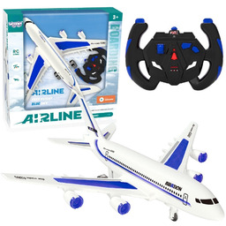 WOOPIE Niebieski Zdalnie Sterowany Samolot Pasażerski Airline