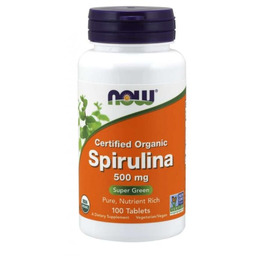 NOW Foods Spirulina 500 mg 200 tab