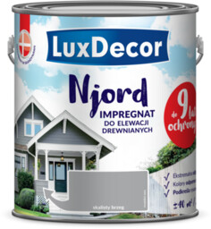 Impregnat do elewacji drewnianych Njord skalisty brzeg 2,5
