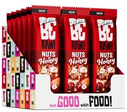 BERAW Baton Nuts & honey Orzechowo-żurawinowy (15 x