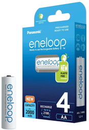 Panasonic Eneloop BK-3MCDE/4BE - 4x akumulator AA 2000mAh