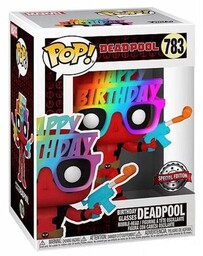 FUNKO Figurka Pop Deadpool Birthday Glasses