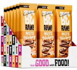BERAW Baton Nuts & honey Arachidowo-czekoladowy (15 x
