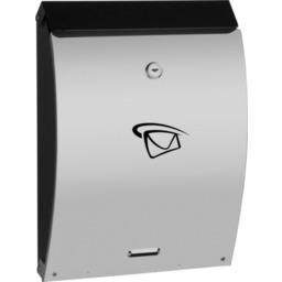 Skrzynka na listy LUX16 czoło nierdzewne