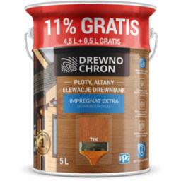 Impregnat EXTRA powłokotwórczy tik 4,5L+11% gratis
