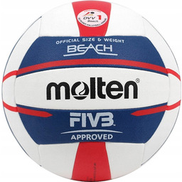 Molten V5B5000 Piłka Siatkowa Siatkówki Plażowej Meczowa 5