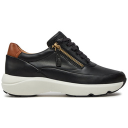 Sneakersy Clarks Tivoli Zip 26176648 Czarny