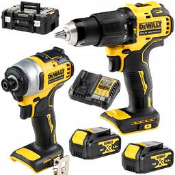 DeWALT Zestaw Wkrętarka DCD709 Zakrętarka DCF809 18V 2x