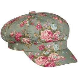 Czapka Kaszkiet Romantic Roses by Lipodo, zielony, cm
