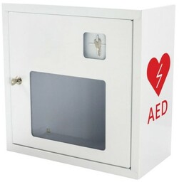 Szafka na defibrylator AED z kluczykiem Szafka