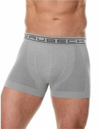 BRUBECK Bokserki męskie Comfort Cotton bezszwowe z oddychającej