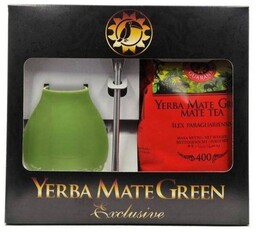 Yerba Mate Green, Oranżada Herbata Exclusive, zestaw