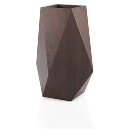 Geometryczna donica Volcano 80 cm corten effect