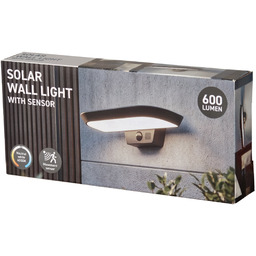 Lampa Solarna Ogrodowa Z Czujnikiem Ruchu I Zmierzchu