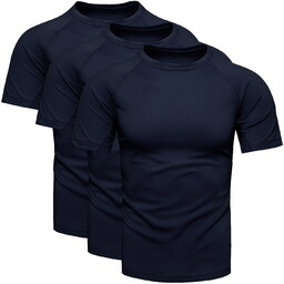 3-pak męski t-shirt granatowy Recea