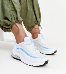 Białe sneakersy z hologramem Jelka-38