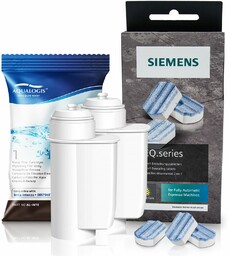 Zestaw Siemens, Filtr Aqualogis AL-Inte 2szt, Siemens Odkamieniacz