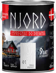 Impregnat do drewna śniegi północy 5 l Njord