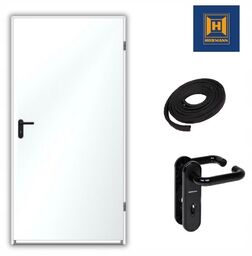 Drzwi Techniczne Hormann ZK ISO Białe 70 cm