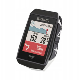 Licznik rowerowy Sigma Rox 11.1 Evo Gps Biały