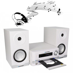 Wieża Blaupunkt MS16BT Mikrowieża Stereo Mini Wieża biała