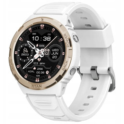 Smartwatch Maxcom FW100 Titan Valkiria Biały Zegarek damski
