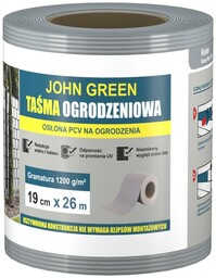 Taśma ogrodzeniowa szara TASE-02