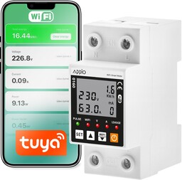 Licznik prądu energii mocy napięcia Tuya Smart Aplikacja